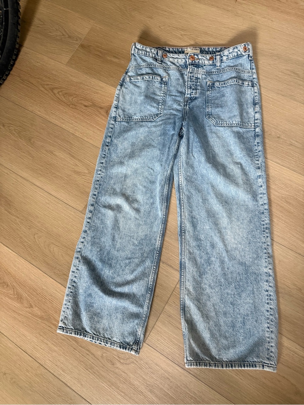 We the free Palmer cuff jeans - Picture 4 of 5